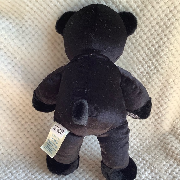 Build A Bear Workshop Plush Black Panther T Challa Marvel Bear Stuffed Animal - Picture 2 of 10